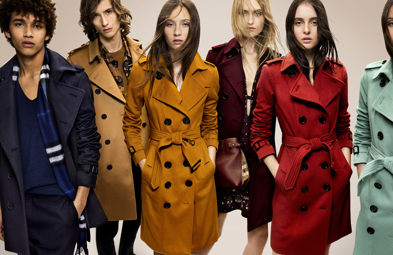 2016年Burberry農曆新年男性贈禮經典喀什米爾大衣。